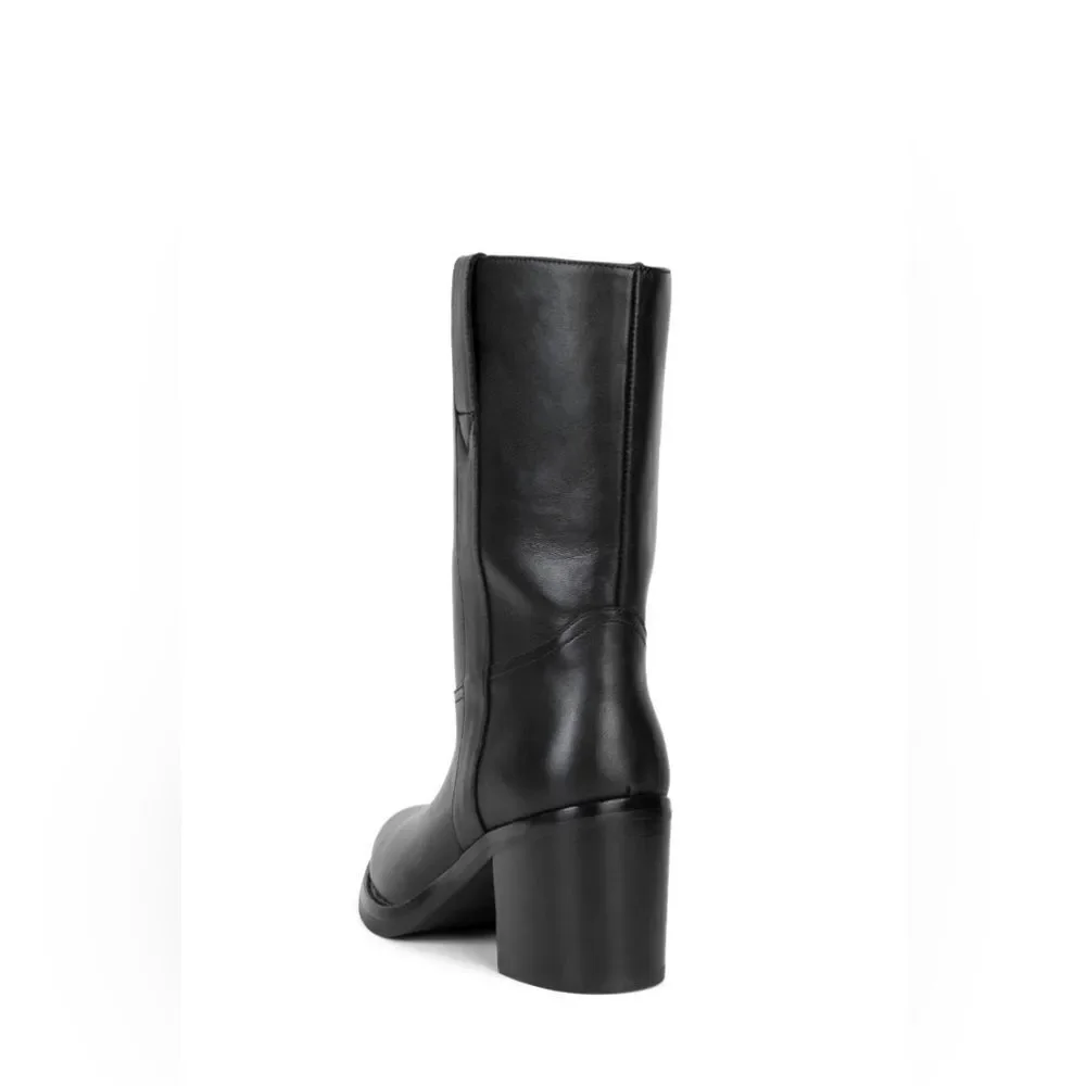 Jeffrey Campbell Desert Western Boot in Black Natural 6.5